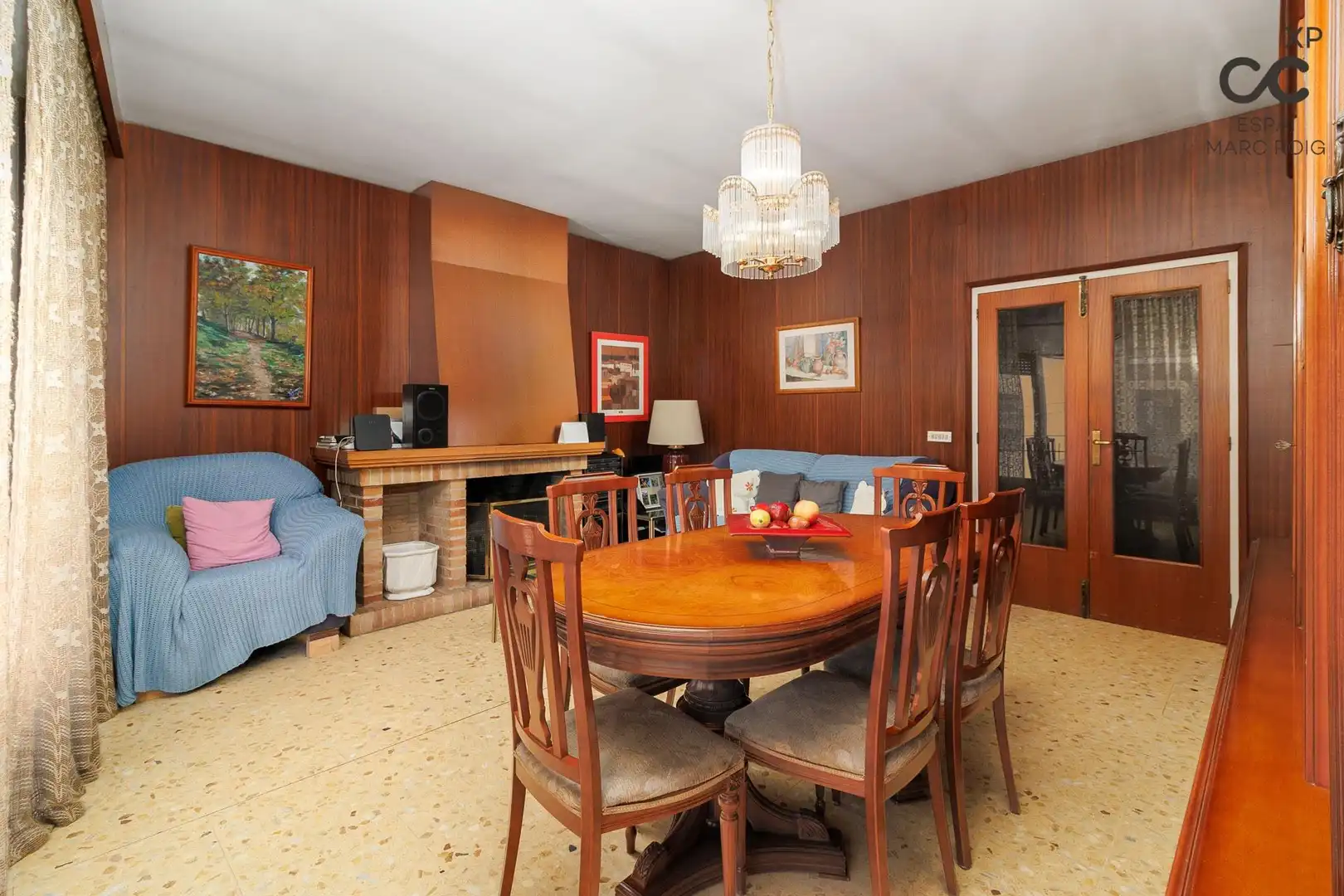 Comedor de Finca rústica en venta en Castelló d'Empúries con Aire acondicionado, Calefacción y Jardín privado