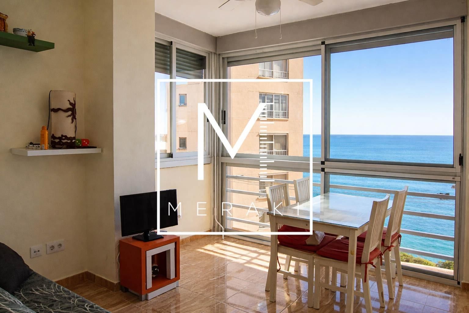 Schlafzimmer von Wohnung zum Verkauf in Calpe / Calp mit Möbliert und Gemeinschaftspool