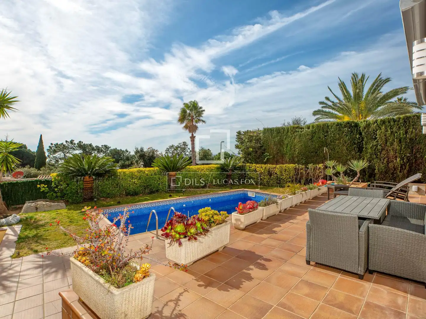 Jardín de Casa o chalet en venta en Lloret de Mar con Aire acondicionado, Calefacción y Jardín privado