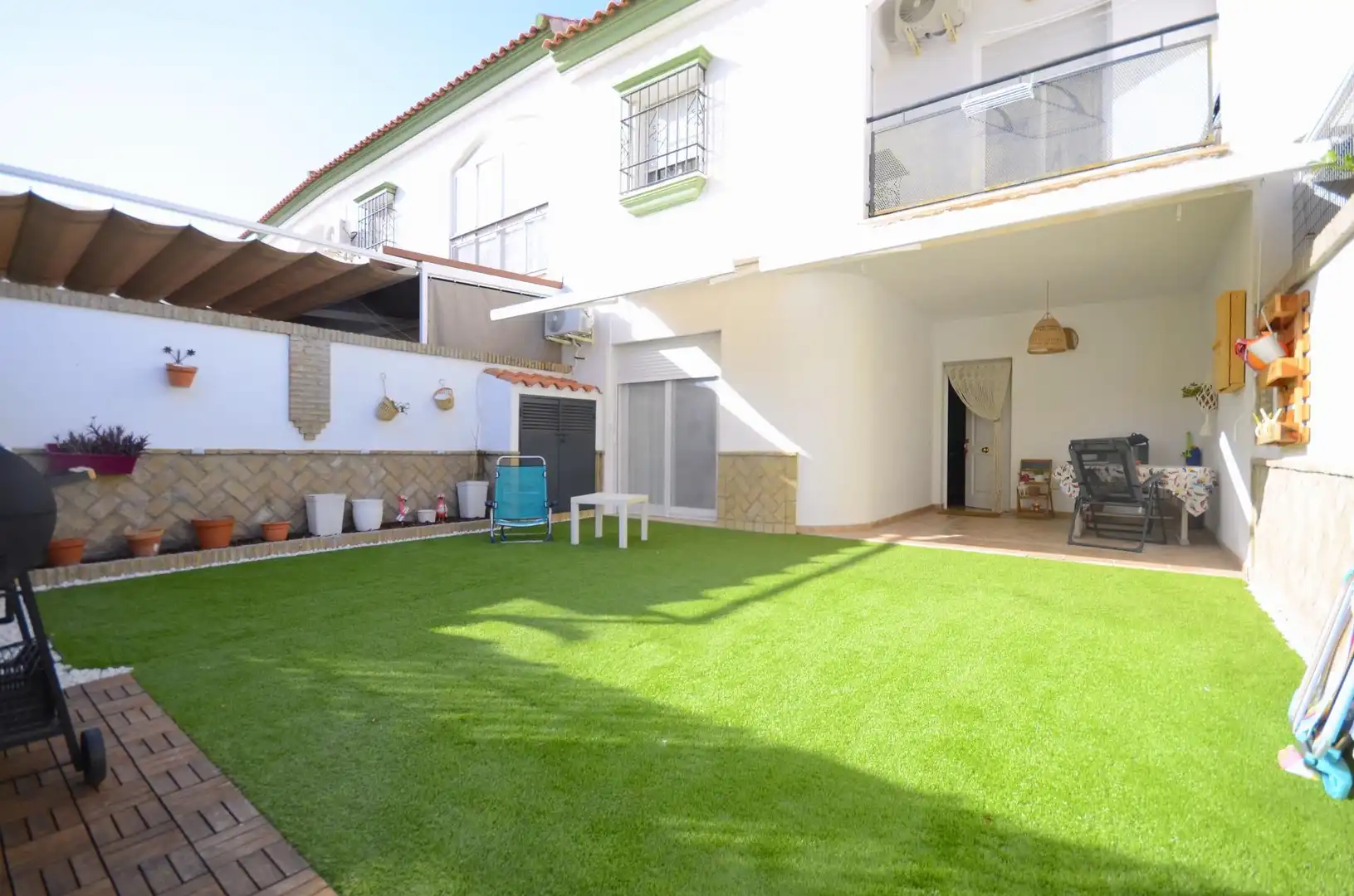 Garden of Detached homes for sale in Núcleo urbano