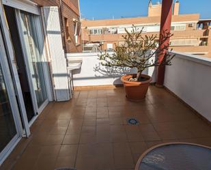 Terrace of Attic to rent in Sagunto / Sagunt  with Air Conditioner, Terrace and Furnished