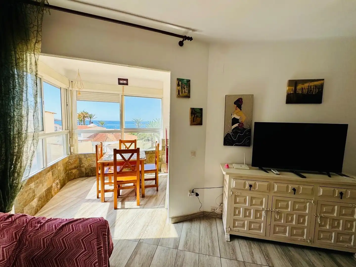 Menjador de Apartament en venda en Torrox amb Aire condicionat, Calefacció i Piscina comunitària