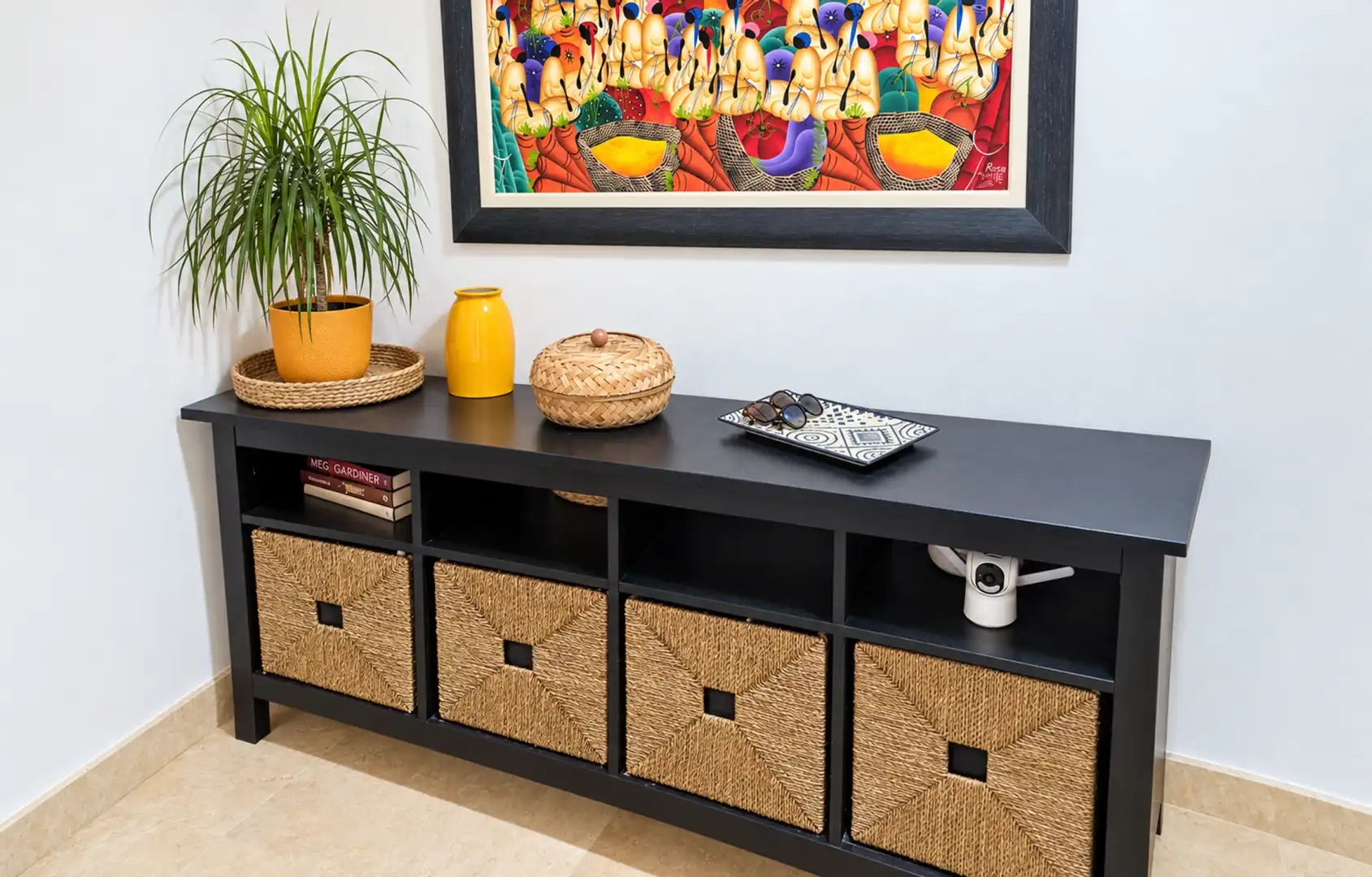 Sala d'estar de Apartament en venda en Manilva amb Aire condicionat, Terrassa i Traster