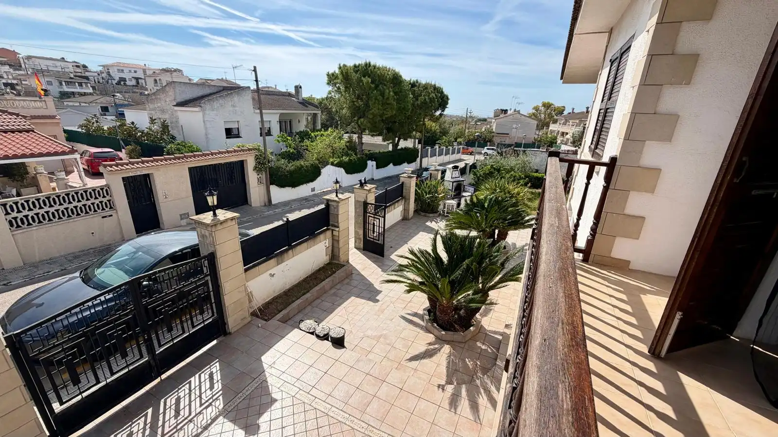 Vista exterior de Casa o chalet en venta en Cunit con Amueblado y Horno