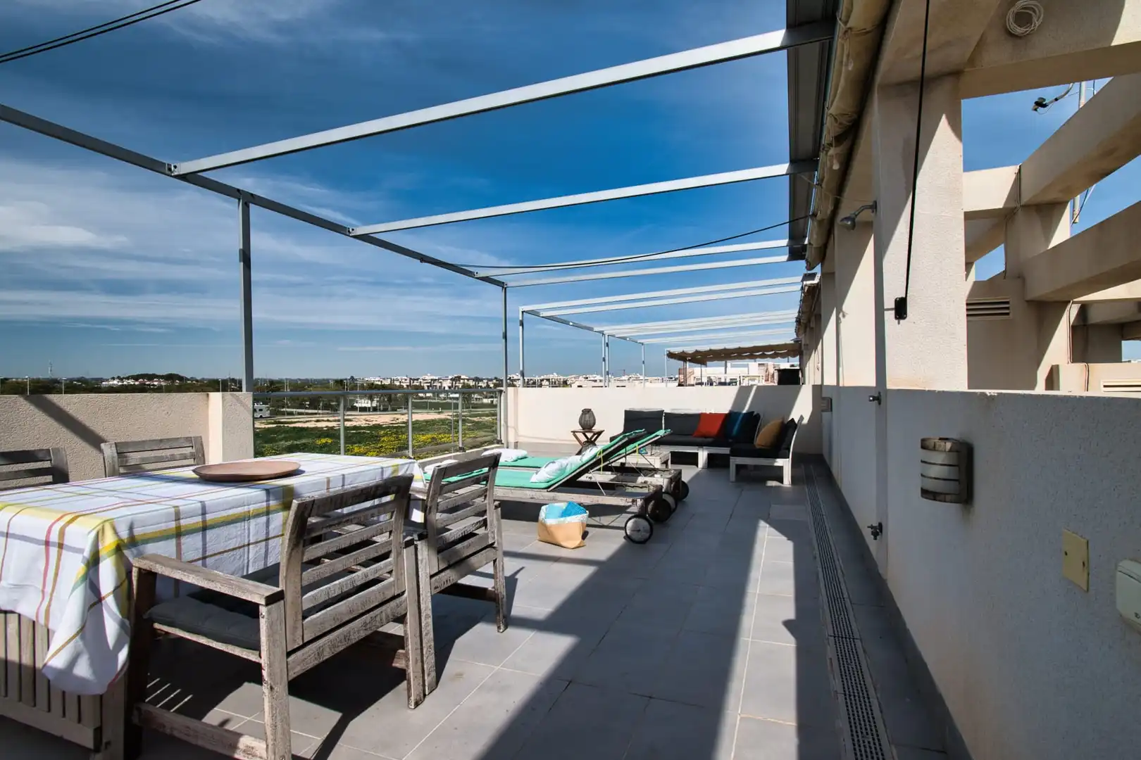 Terraza de Ático en venta en Pilar de la Horadada con Aire acondicionado, Terraza y Piscina