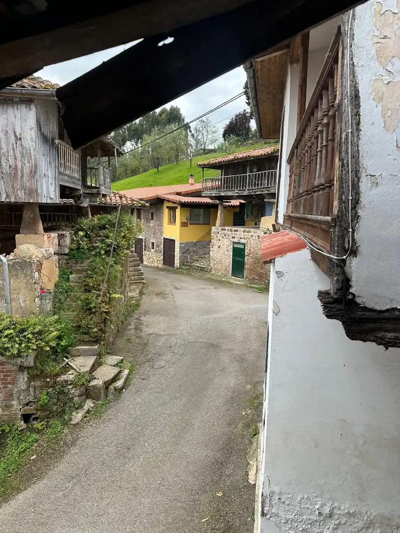 Exterior view of Houses for sale in Castrillón  with Private garden and Balcony