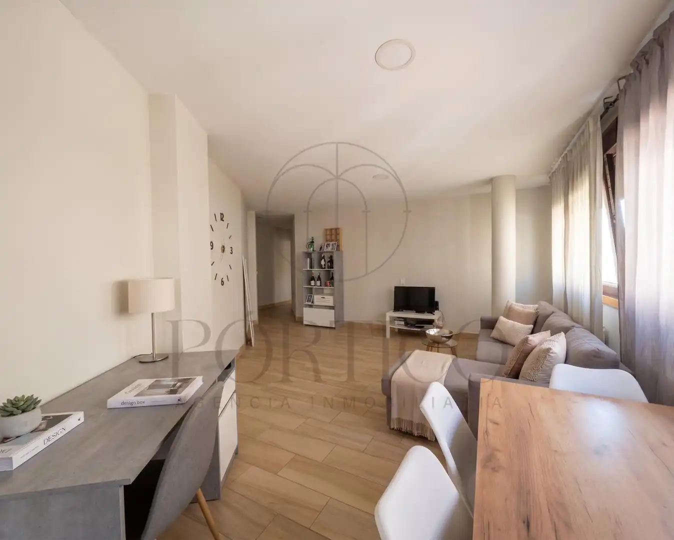 Sala de estar de Piso en venta en O Porriño   con Calefacción, Terraza y Trastero
