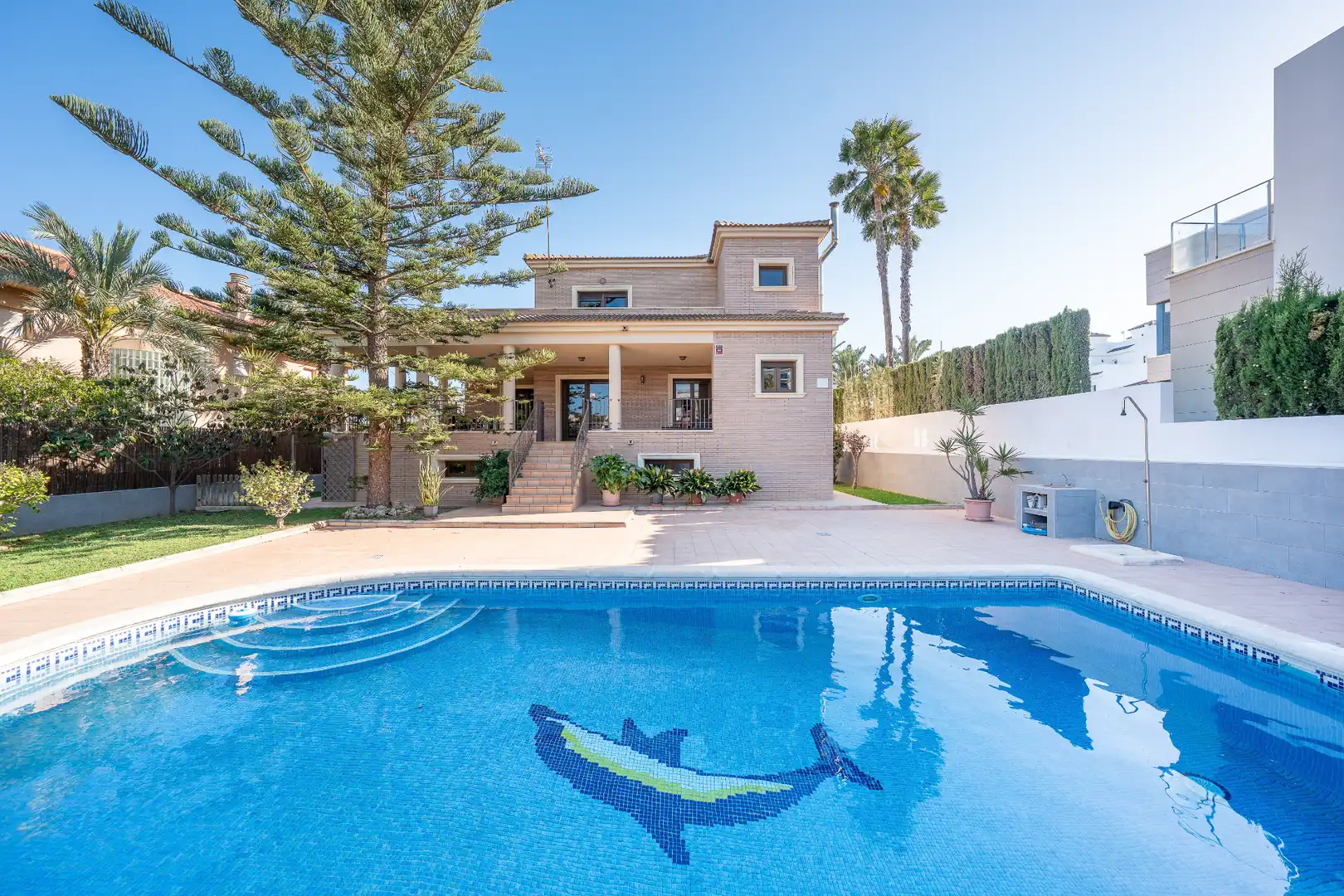 Piscina de Casa o chalet en venta en Torrevieja con Aire acondicionado, Calefacción y Jardín privado