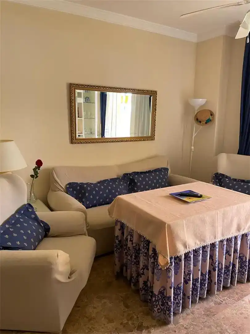 Sala d'estar de Casa adosada de lloguer en Isla Cristina amb Balcó