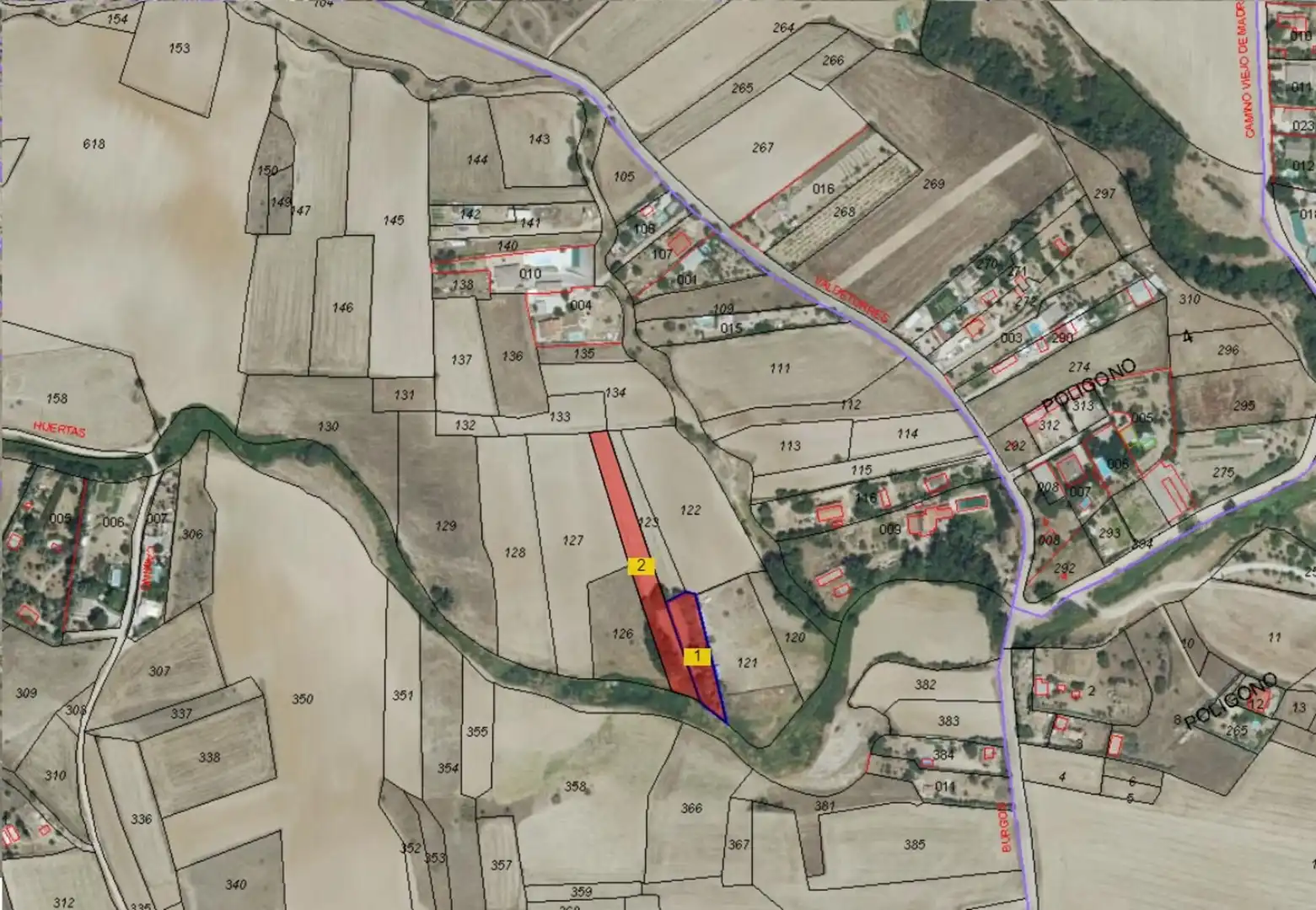 Terreno rustico in vendita a Polígono 7 parcelas 124 y 125 7