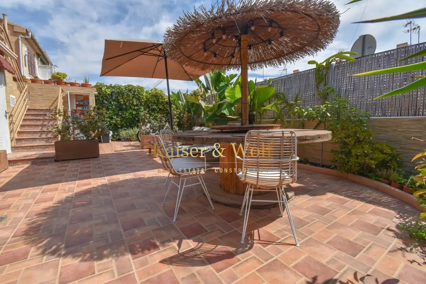 Terraza de Piso en venta en Santa Pola con Aire acondicionado, Jardín privado y Terraza