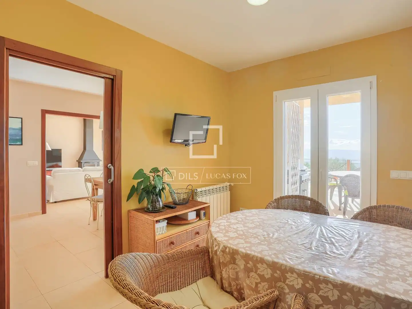 Dining room of Houses for sale in  Palma de Mallorca  with Air Conditioner, Heating and Private garden
