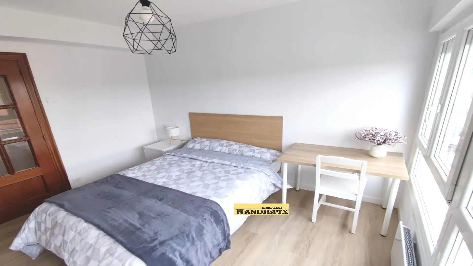 Bedroom of Flat for rent in Ferrol  with Heating and Furnished