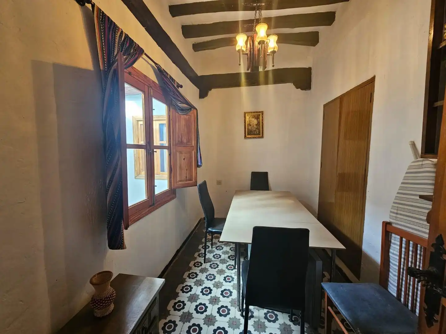Dining room of Houses for sale in Laujar de Andarax  with Private garden, Terrace and Furnished
