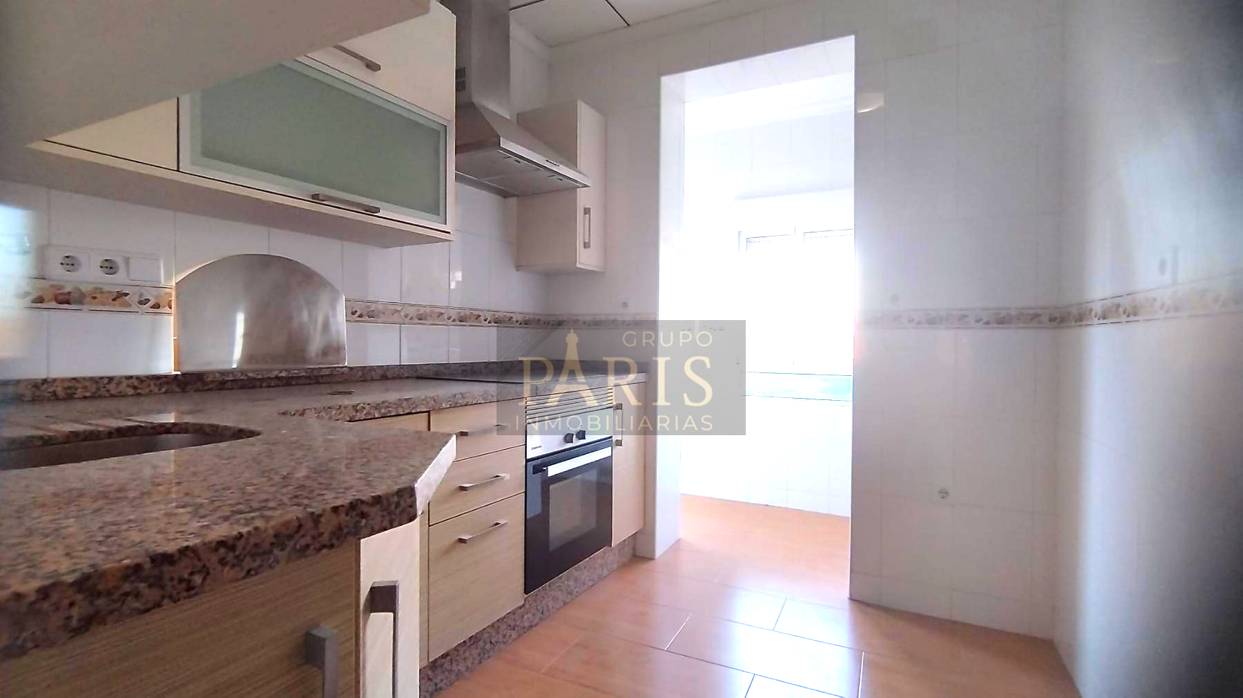 Kitchen of Flat for sale in Cartagena  with Air Conditioner, Storage room and Balcony