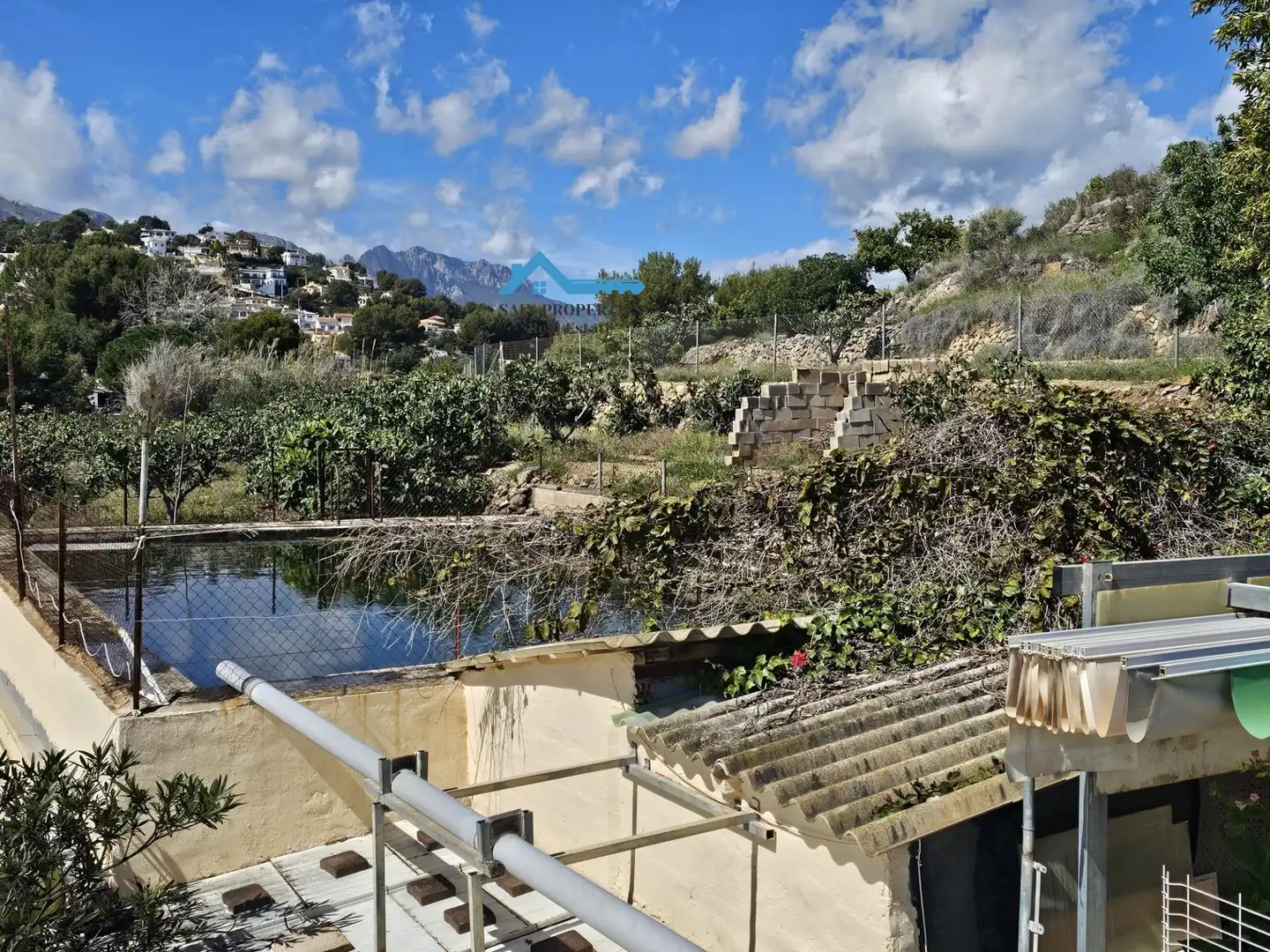 Jardín de Finca rústica en venta en La Nucia con Jardín privado, Terraza y Trastero