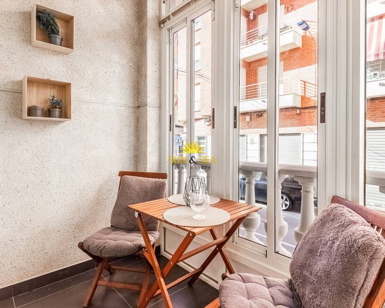 Balcony of Apartment to rent in Santa Pola  with Air Conditioner, Furnished and Washing machine