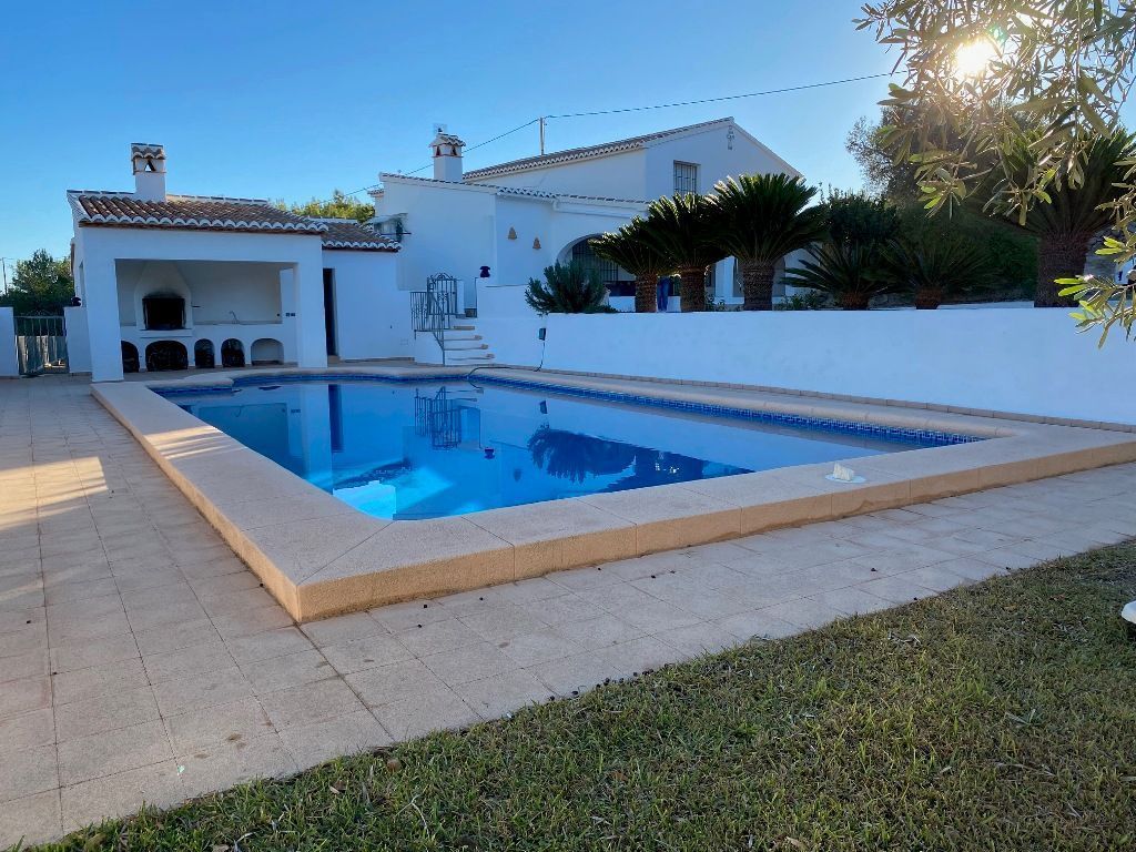 Swimming pool of House or chalet for sale in Benissa
