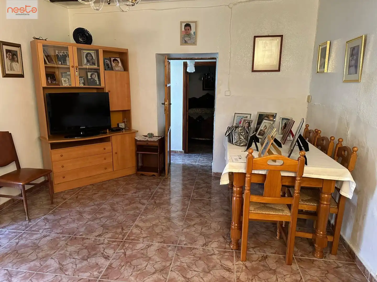 Sala de estar de Casa o chalet en venta en Lorca con Aire acondicionado y Amueblado