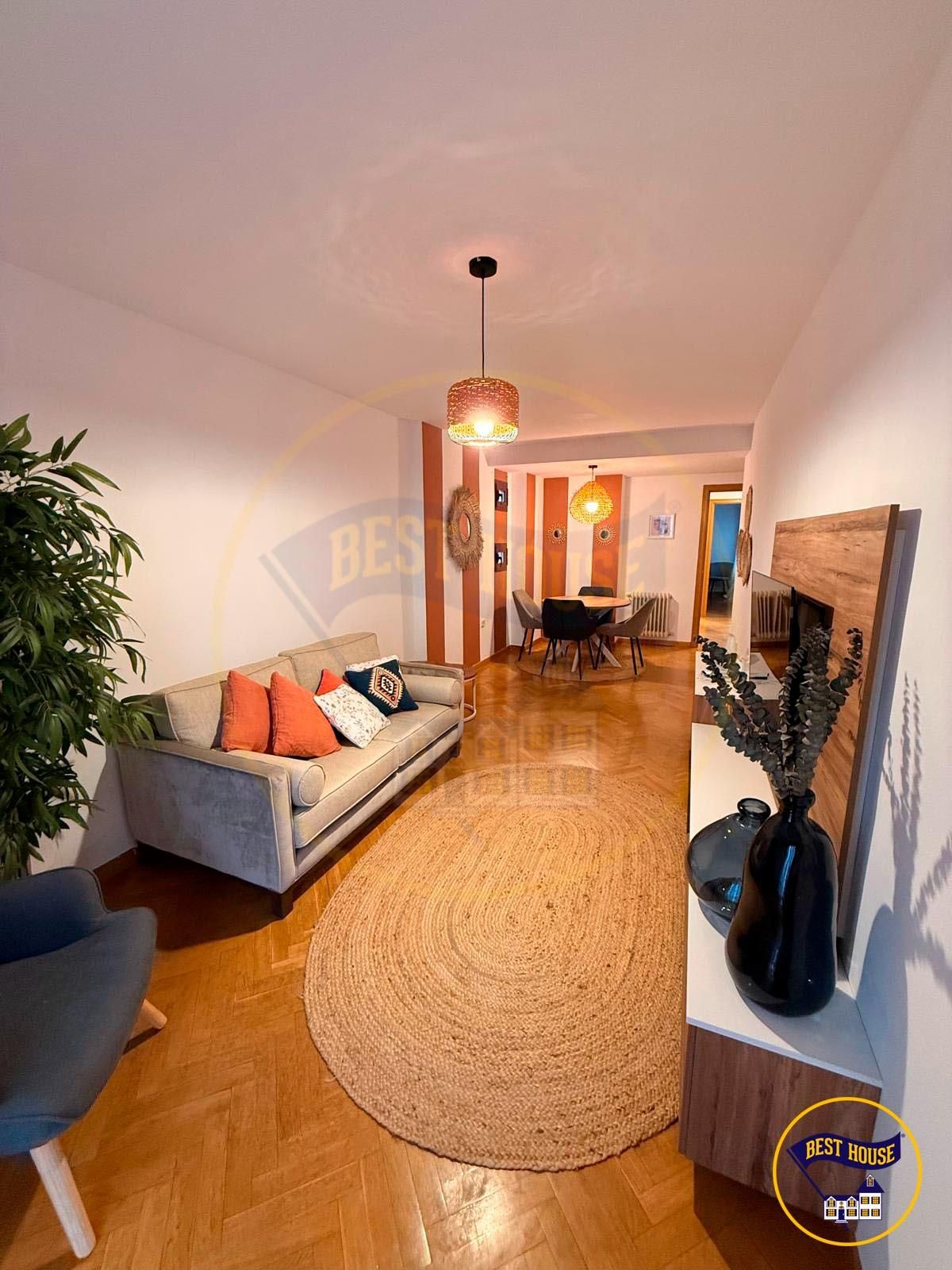 Living room of Flat to rent in Cuenca Capital  with Heating