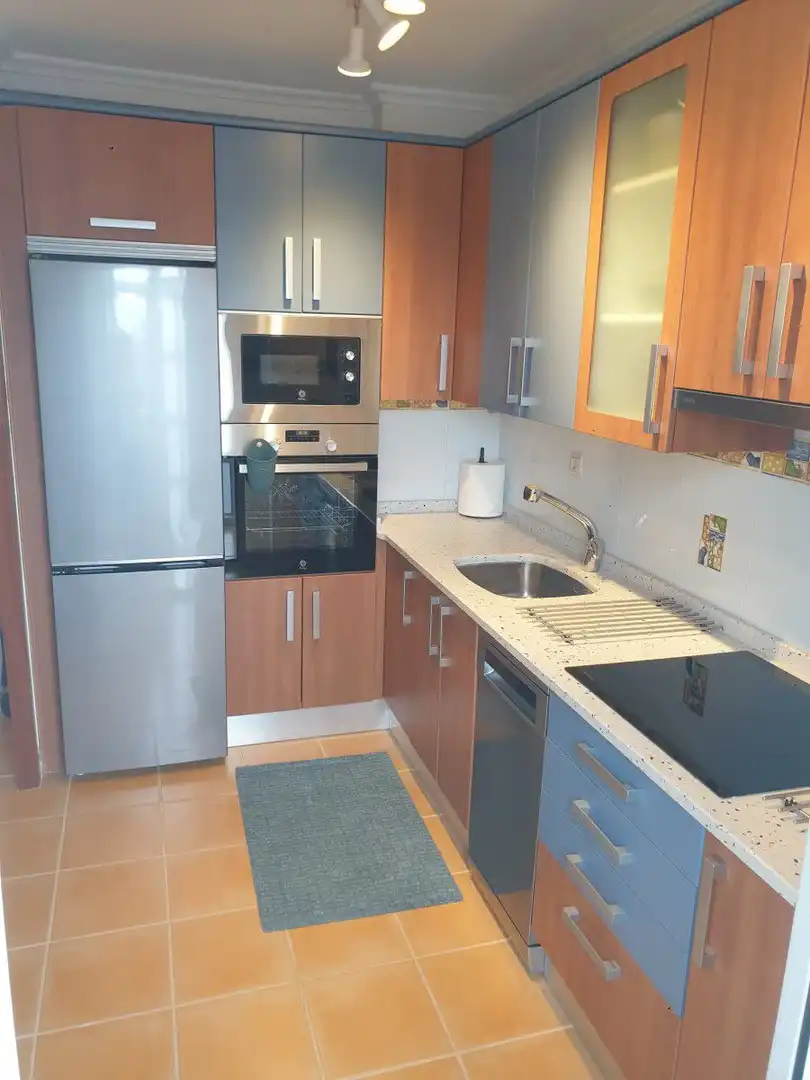 Cocina de Piso de alquiler en Miranda de Ebro con Calefacción y Terraza