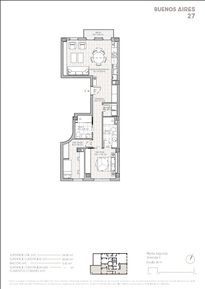 Flat for sale in  Valencia Capital  with Heating and Balcony