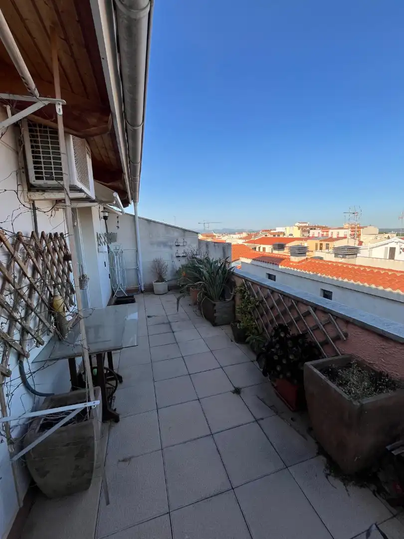 Terraza de Dúplex de alquiler en La Selva del Camp con Aire acondicionado, Calefacción y Terraza