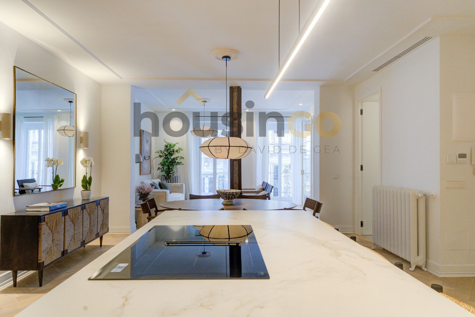 Cocina de Piso en venta en  Madrid Capital con Calefacción, Terraza y Amueblado