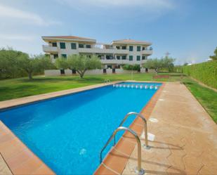 Swimming pool of Duplex for sale in L'Ampolla  with Air Conditioner, Terrace and Balcony