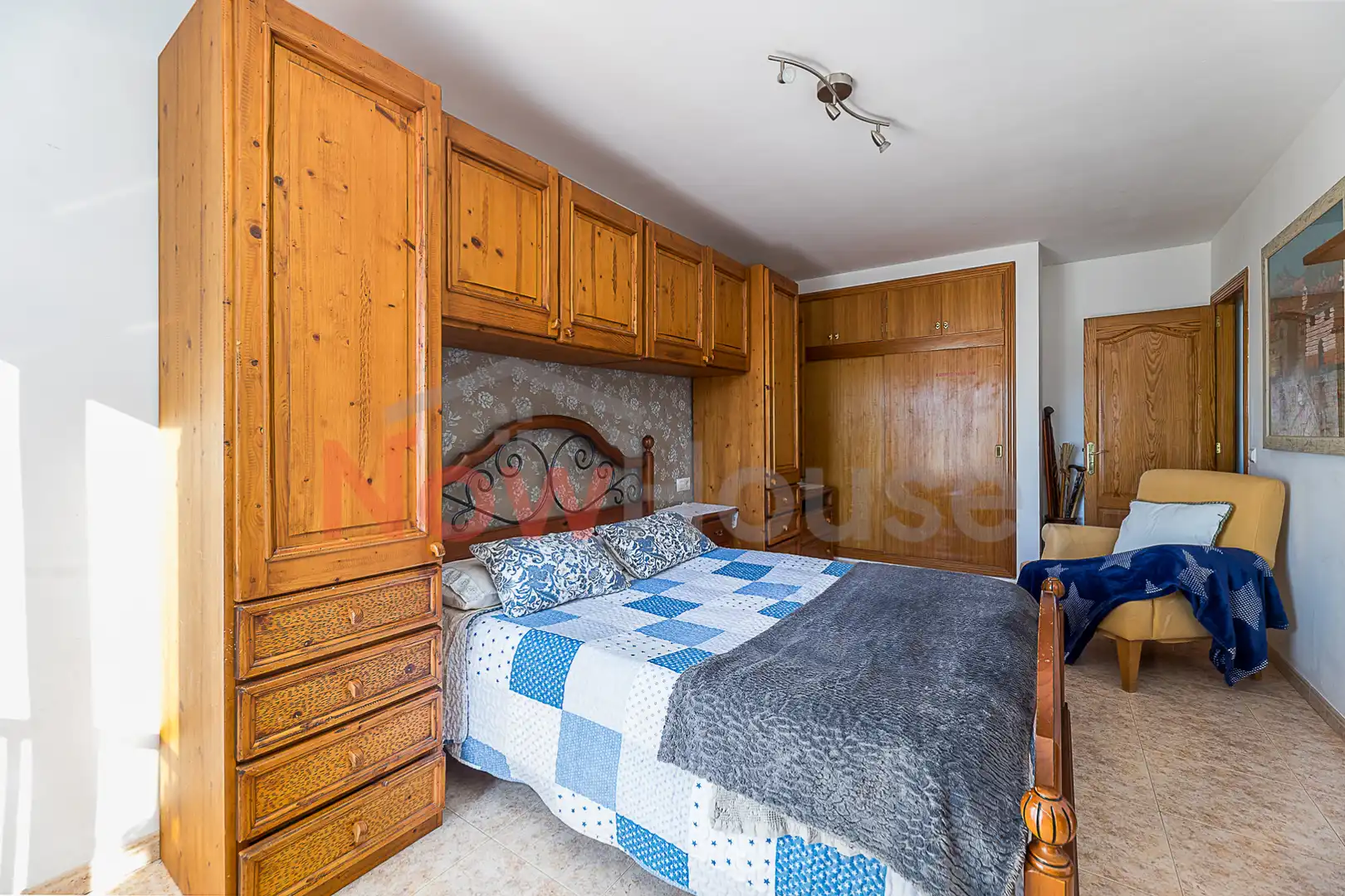 Bedroom of Flat for sale in  Palma de Mallorca  with Air Conditioner, Heating and Terrace