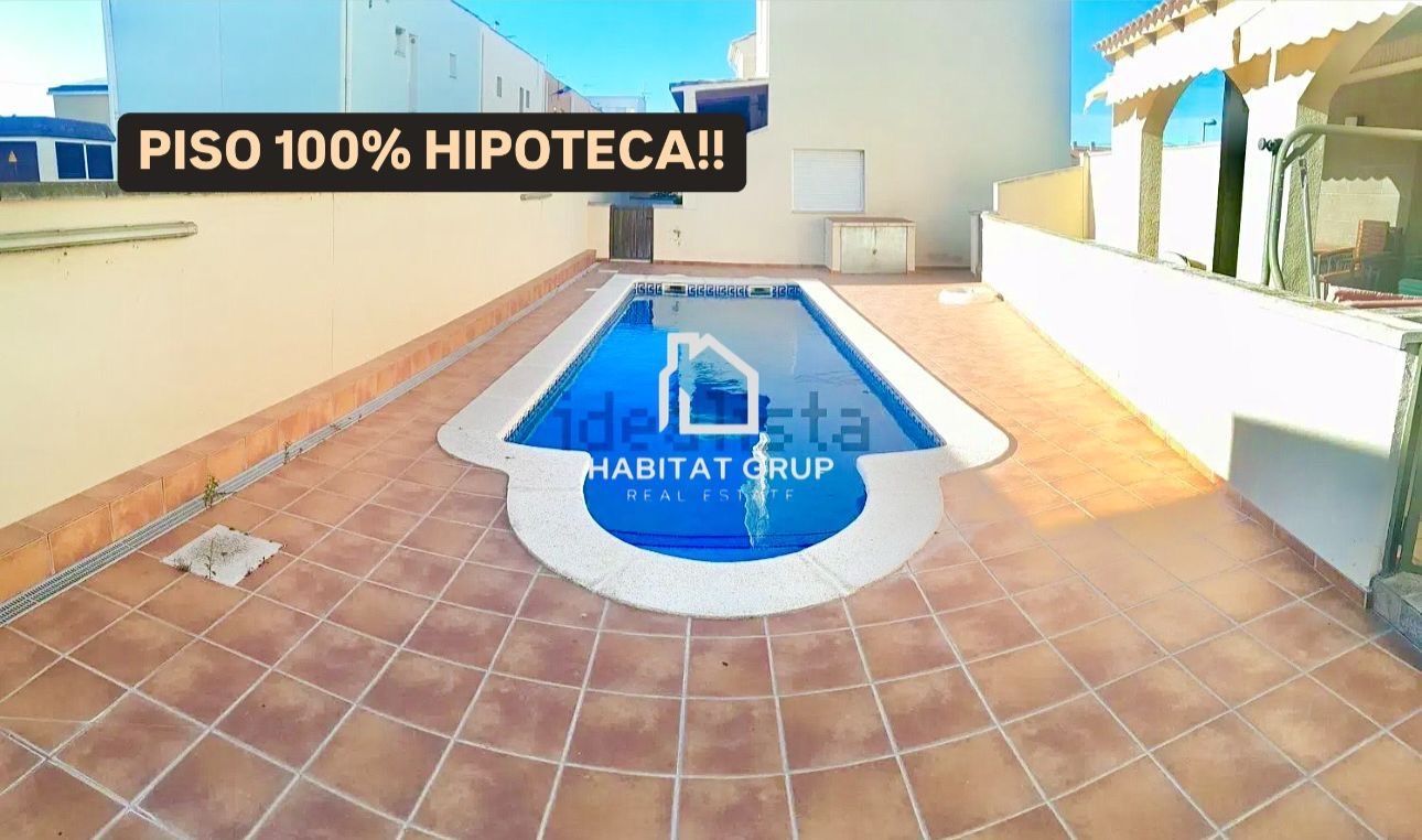 Swimming pool of Single-family semi-detached for sale in Sant Jaume d'Enveja  with Air Conditioner, Heating and Terrace