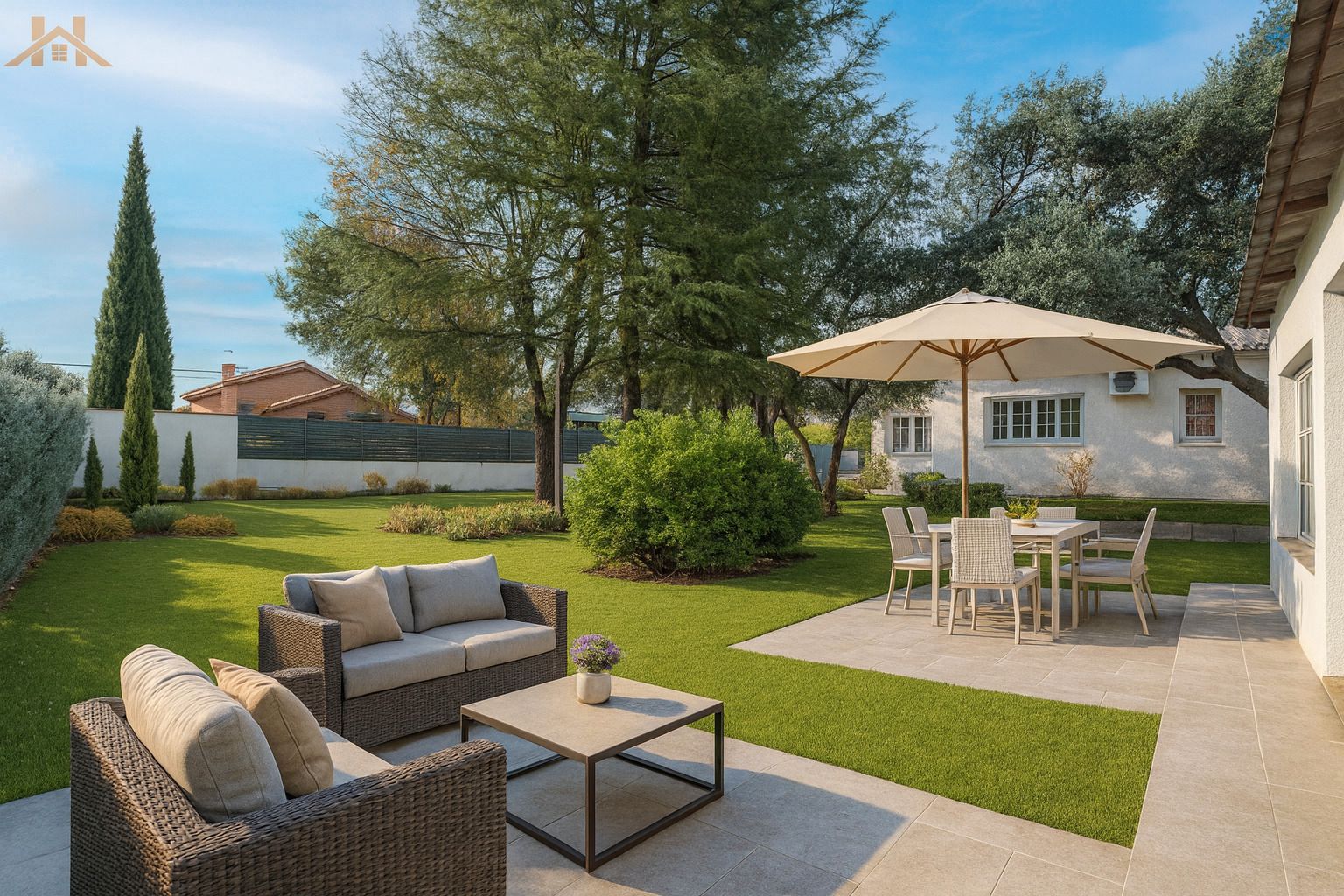 Terraza de Casa o chalet en venta en Las Rozas de Madrid