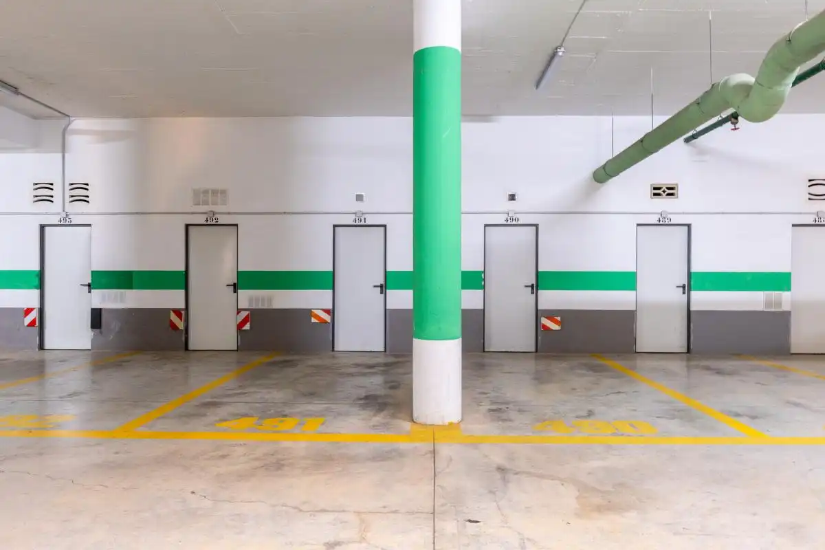 Parking of Flat for rent in Alboraya  with Air Conditioner, Heating and Private garden