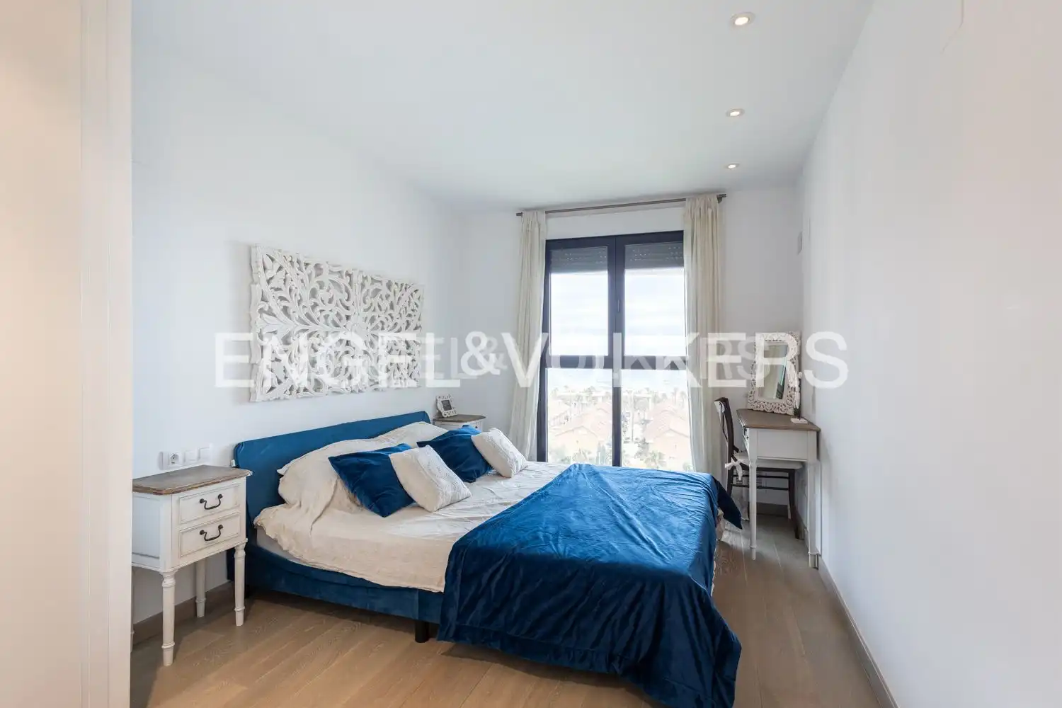 Bedroom of Flat for rent in Alboraya  with Air Conditioner, Heating and Private garden