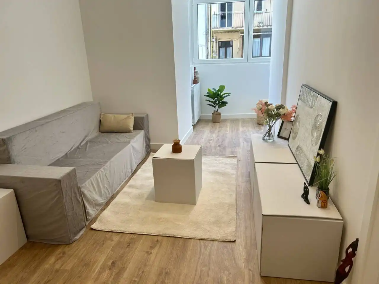 Wohnzimmer von Wohnung zum Verkauf in Donostia - San Sebastián  mit Heizung und Terrasse