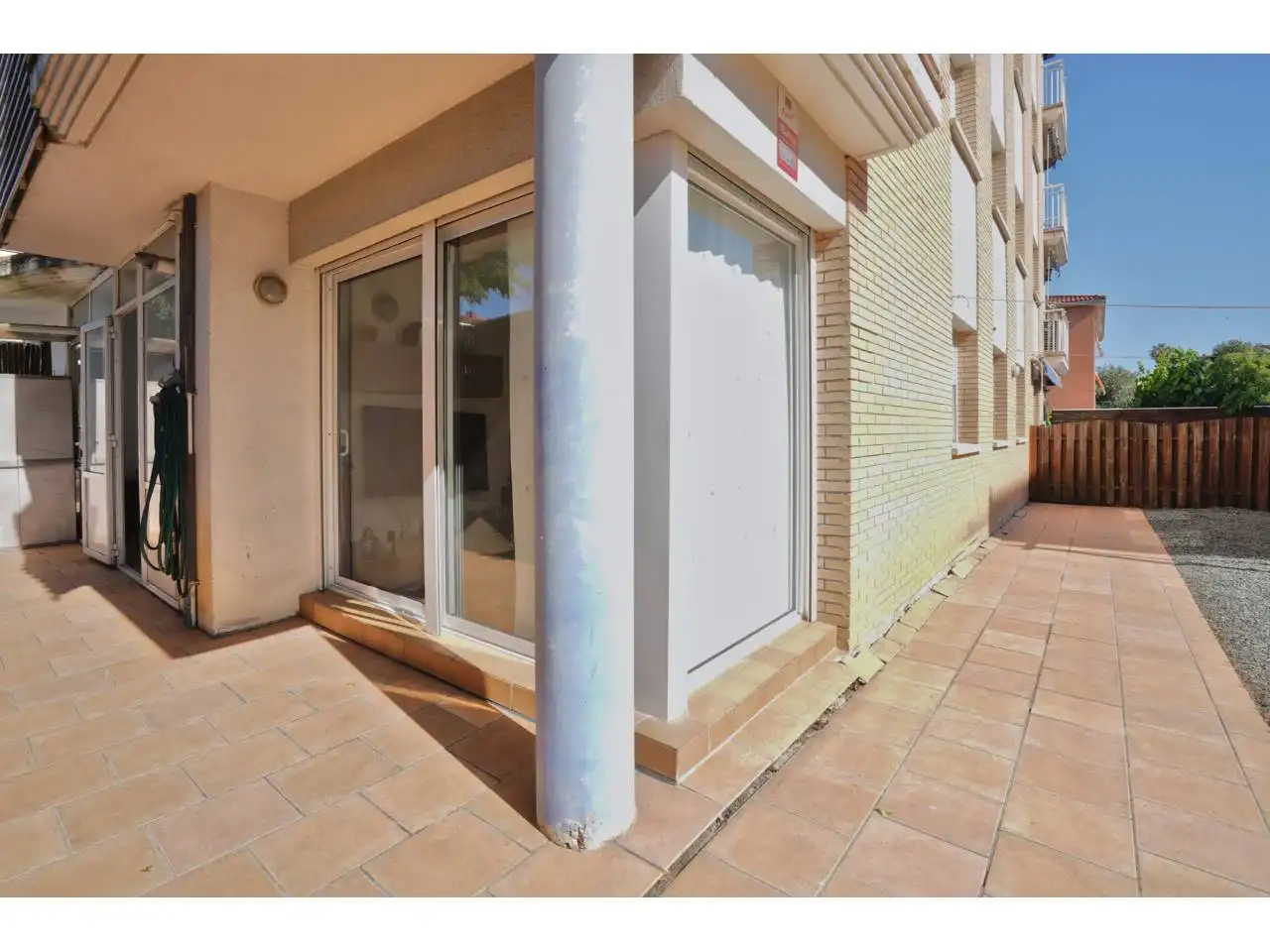 Exterior view of Flat for sale in Polinyà  with Heating, Private garden and Parquet flooring
