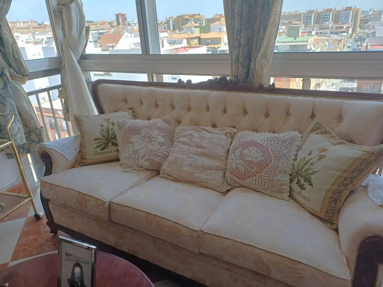 Wohnzimmer von Wohnung zum Verkauf in Huelva mit Klimaanlage