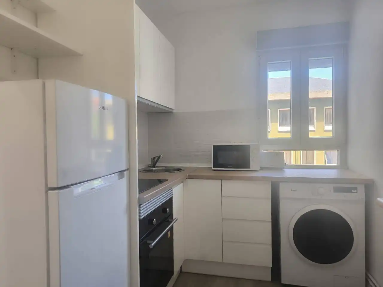 Kitchen of Flat for rent in León Capital   with Heating