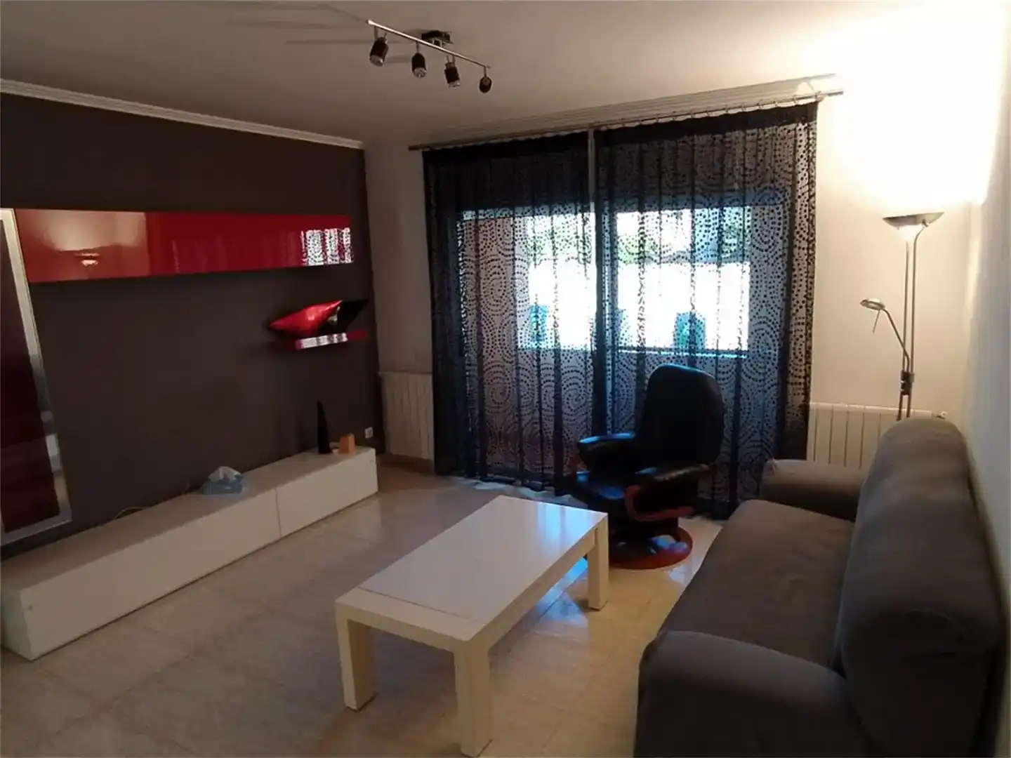 Wohnzimmer von Wohnung zum Verkauf in Ulldecona mit Klimaanlage, Privatgarten und Abstellraum
