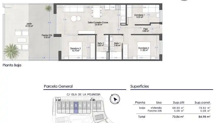 Appartement compact avec piscine à vendre à N/A, imagen 22