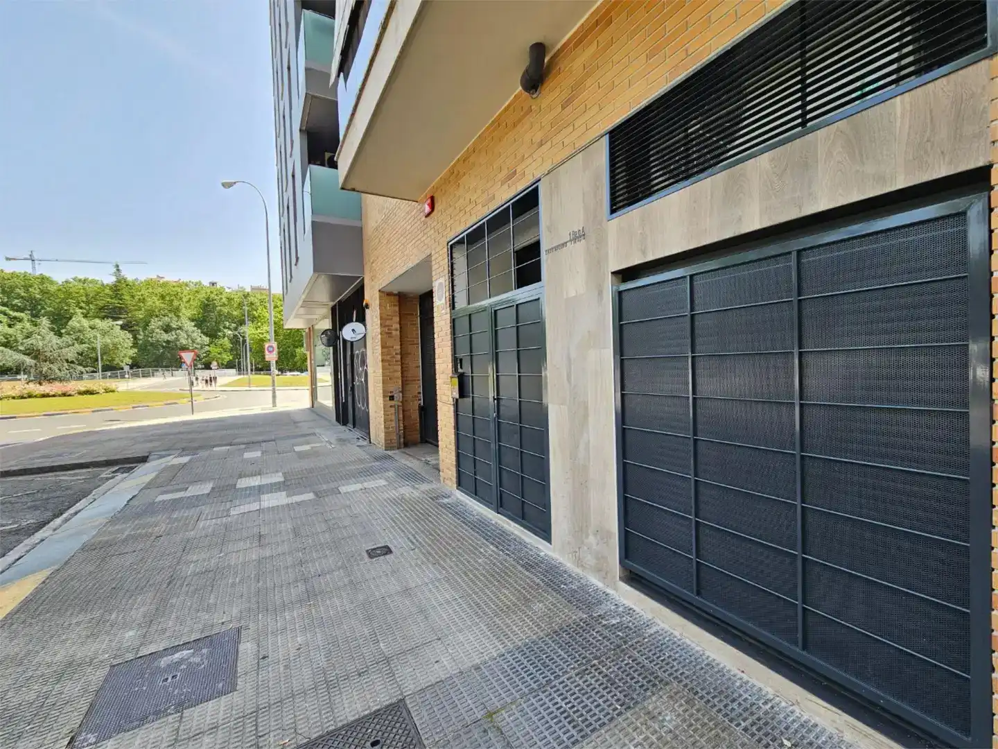 Vista exterior de Loft de lloguer en  Pamplona / Iruña amb Aire condicionat i Moblat