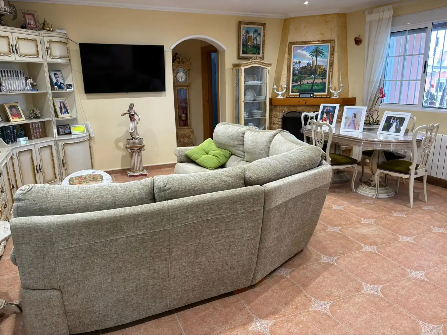 Living room of Houses for sale in Elche / Elx  with Private garden and Swimming Pool