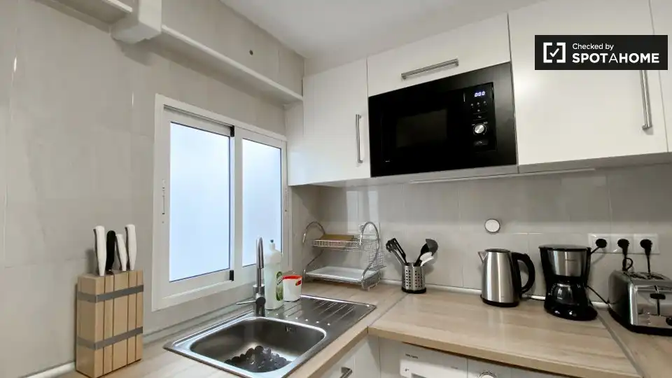 Cocina de Piso de alquiler en Mislata con Aire acondicionado, Calefacción y Amueblado