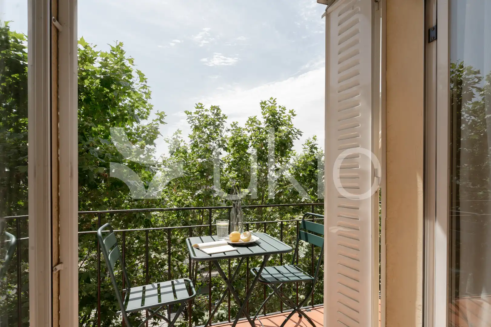 Terrassa de Apartament de lloguer en Madrid amb Aire condicionat, Calefacció i Moblat