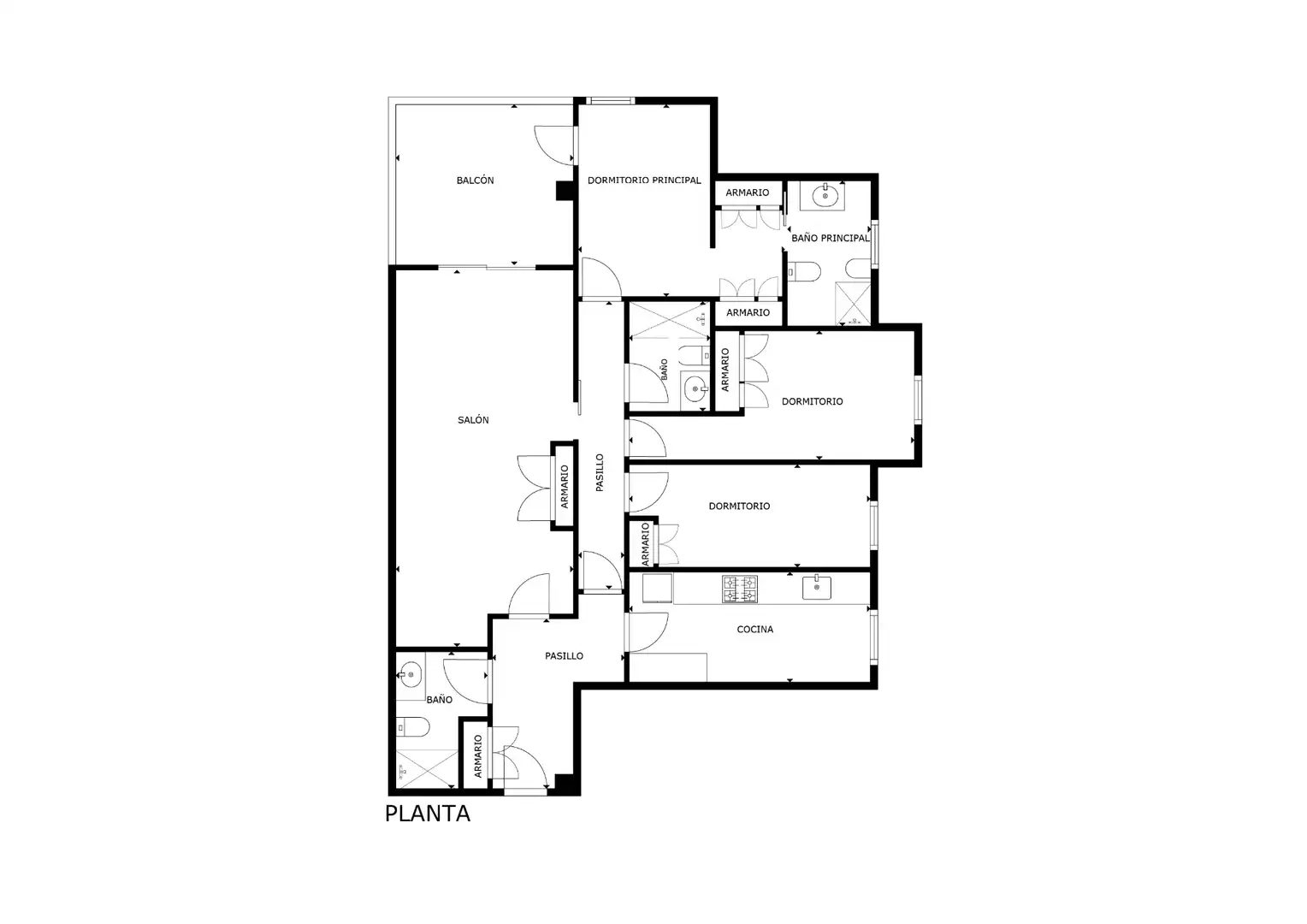 Piso con piscina en venta en Calle Pacífico, imagen 64
