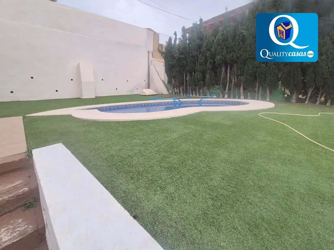 Piscina de Casa o chalet en venta en Busot con Aire acondicionado, Calefacción y Terraza