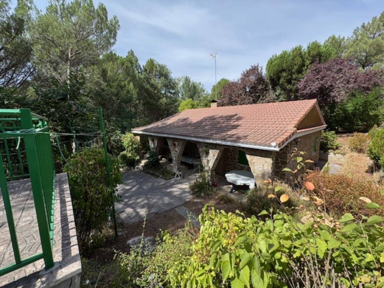 Jardí de Casa o xalet en venda en Villavieja del Lozoya amb Calefacció, Terrassa i Piscina