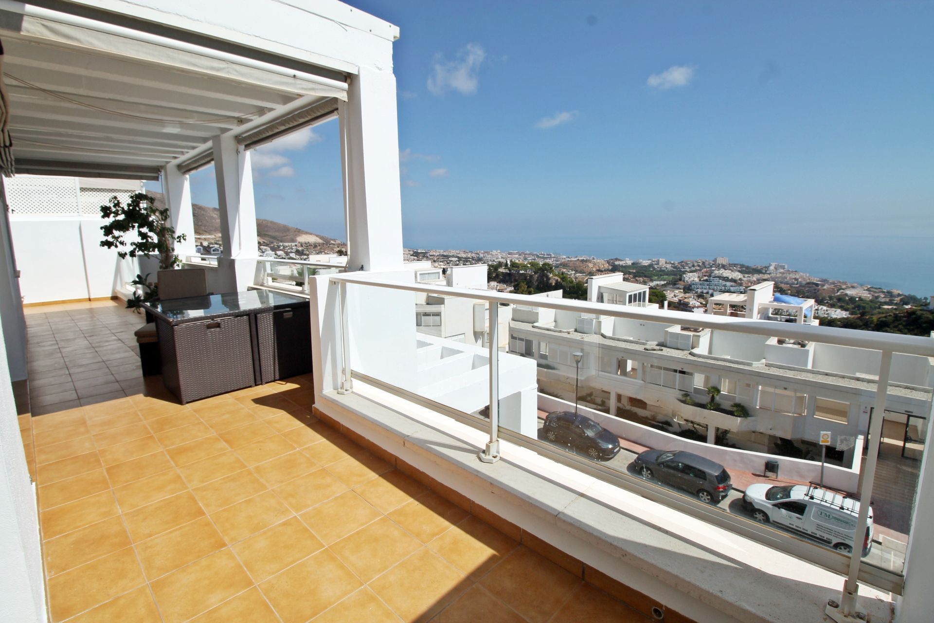 Terrace of Attic for sale in Benalmádena  with Air Conditioner, Heating and Terrace