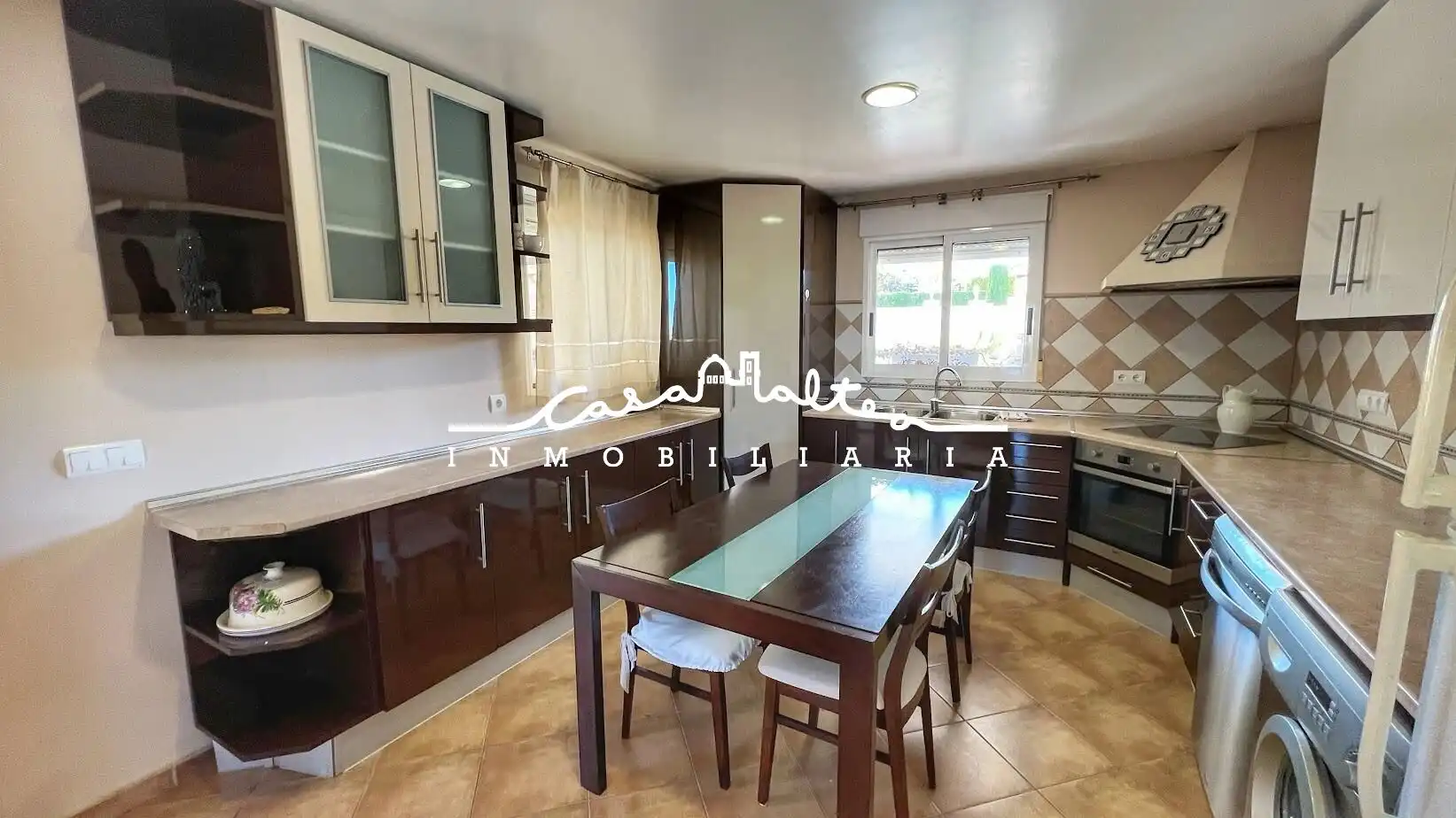 Kitchen of Houses for sale in L'Alfàs del Pi  with Private garden, Terrace and Swimming Pool