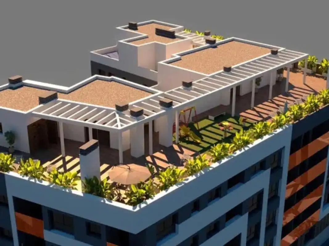 Terrasse von Wohnungen zum Verkauf in Sant Joan d'Alacant